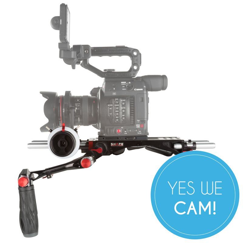 Shape Canon C200 Bundle Rig Follow Focus Pro