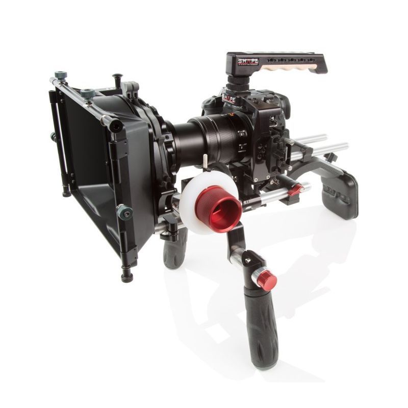 SHAPE Panasonic GH5 Cage Matte Box Follow Focus Shoulder Mount GH5SMKIT 0 Leasing und