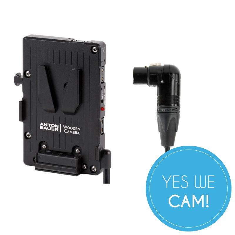 Wooden Camera Pro V-Mount (4pin XLR Right Angle) Akku