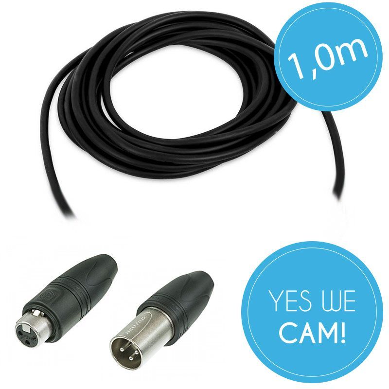 XLR-Kabel 1 Meter