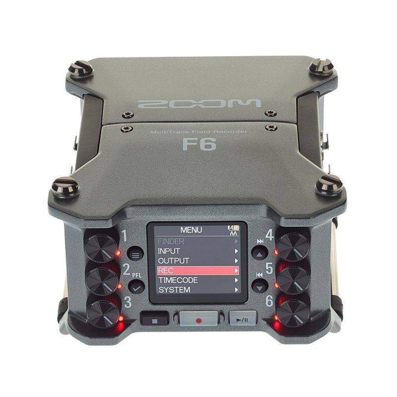 ZOOM F6 Audio-Rekorder 14 Spuren