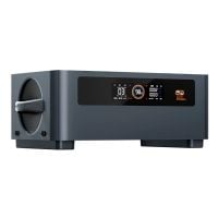 OSCAL BP2400 PRO Batterieerweiterung in seitlicher Frontansicht