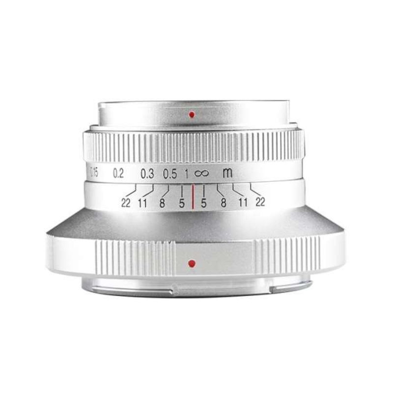 LAOWA 15mm f/5 Cookie FF für Canon RF silber