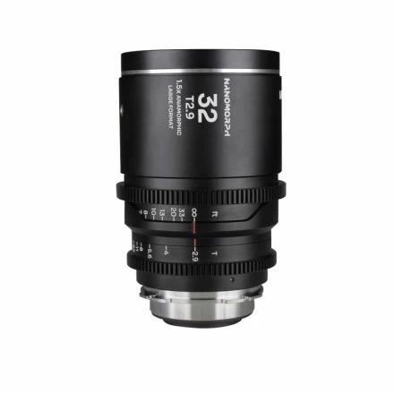 LAOWA Nanomorph 32mm T2.9 1.5X LF Silver Arri PL Default + EF