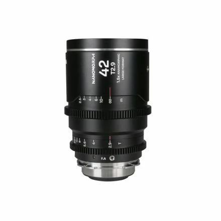 LAOWA Nanomorph 42mm T2.9 1.5X LF Silver Arri PL Default + EF