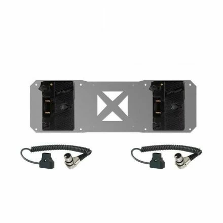 SHAPE Gold-Mount Plates und Kabel für Atomos Sumo Battery Plate