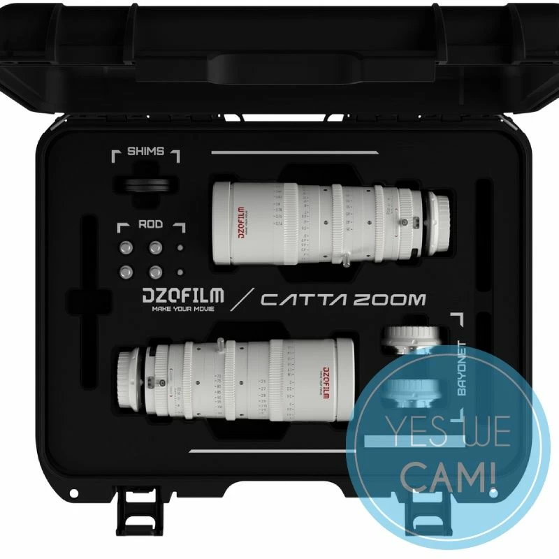 DZOFILM Catta Zoom 2-Lens Kit 18-35/70-135 T2.9 White Bundle